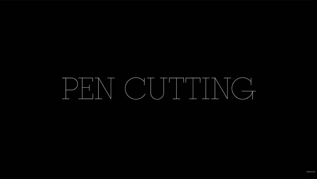 Pen Hair Cutting Technique Tutorial | Sebastian Professional
