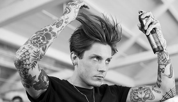 Anders, tattoo artist and model