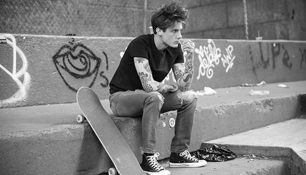 Anders, tattoo artist and model