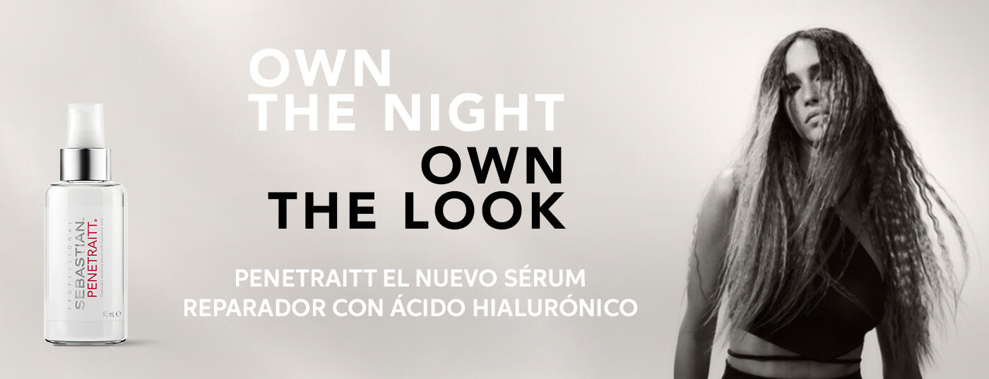 Own the night Own the look Nuevo Penetraitt overnight repair serum con ácido hialurónico